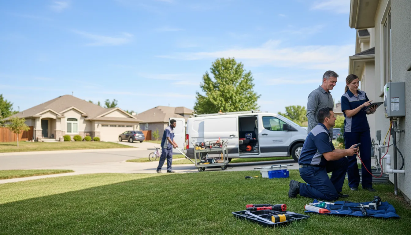 Tankless water heater service in Beloit, OH